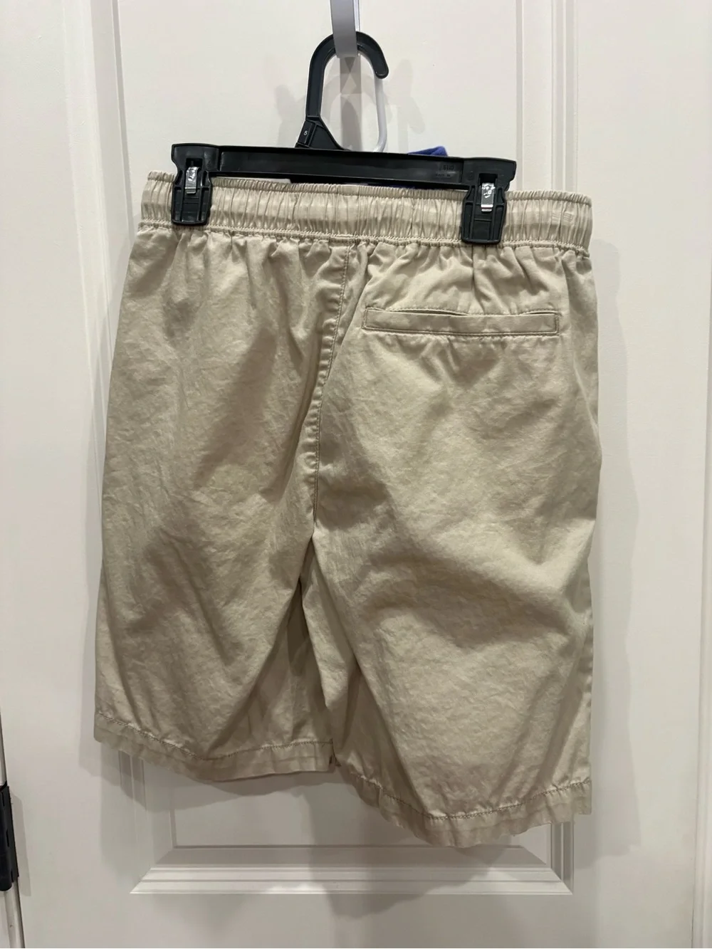 Old Navy khaki pull on shorts built-in flex boys XL 14-16 GUC